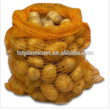 pe/pp raschel knitted mesh net drawstring onion bag